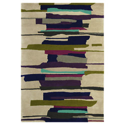 Harlequin Zeal Rug, Purple/Aqua Purple/aqua